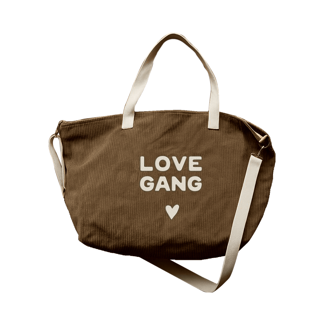 Family bag love gang en velours - zakuw
