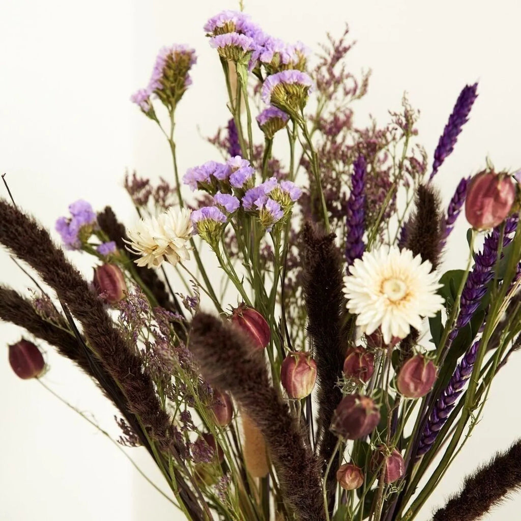 Fleurs séchées | bouquet des champs violette des prés - wildflowers by floriette