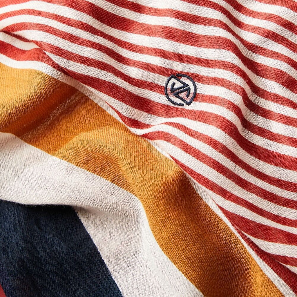 Foulard chèche homme caldeira - coton bio av08 paris
