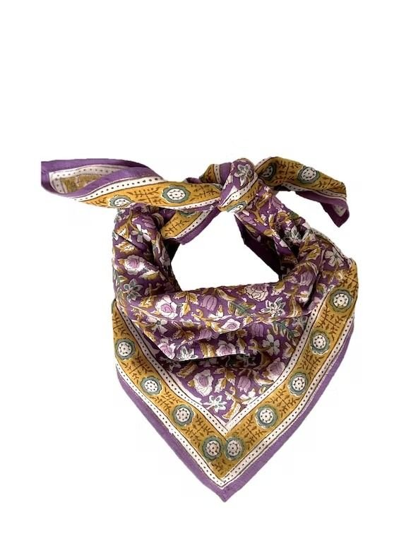 FOULARD ENFANT Absynthe Purple - Bonheur du Jour - Lili Margaret