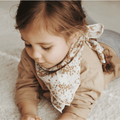 Foulard enfant imprimé fleuri – gentil coquelicot