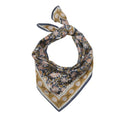 Foulard enfant imprimé fleurs indiennes azur blue - bonheur du jour