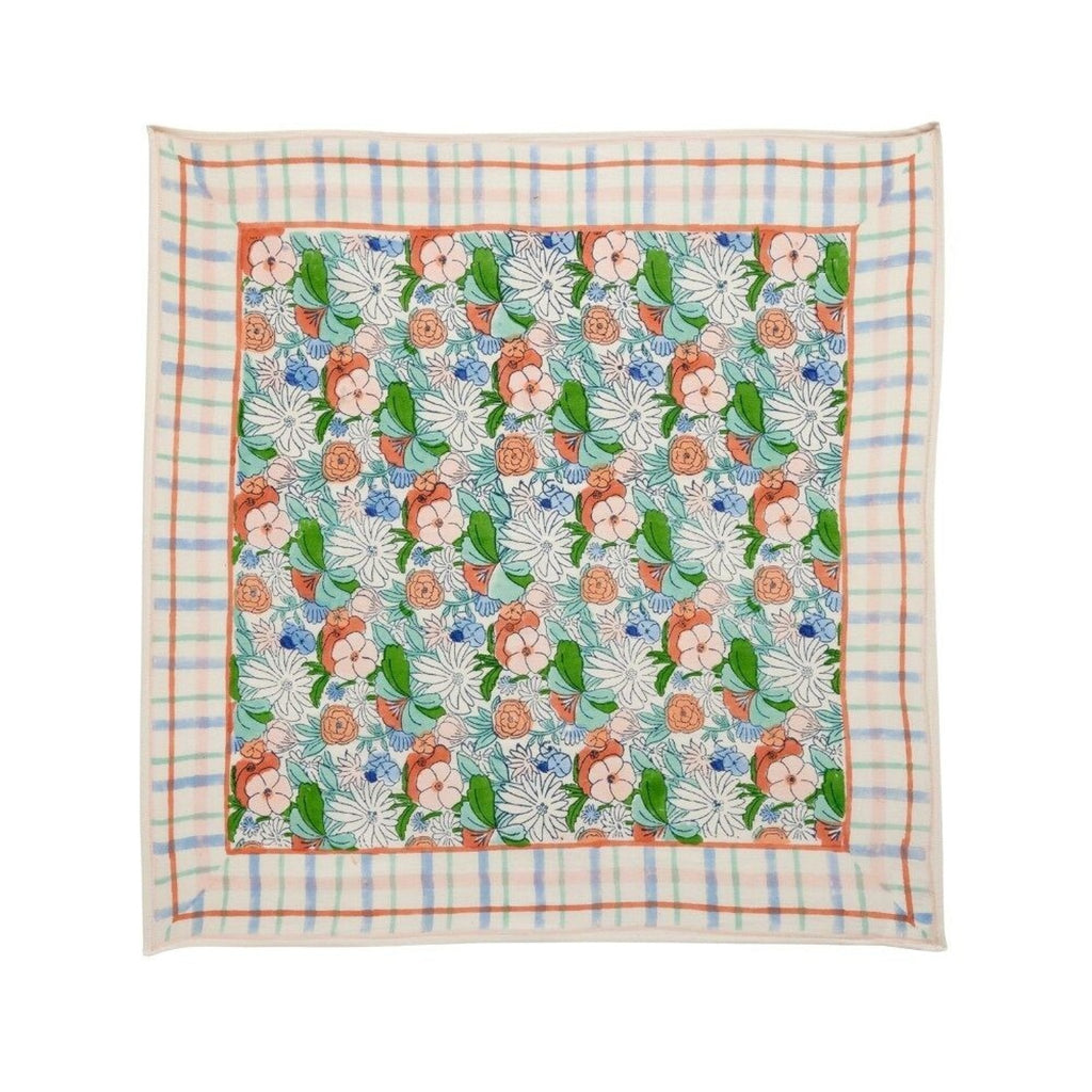Foulard enfant magic garden green - bonheur du jour