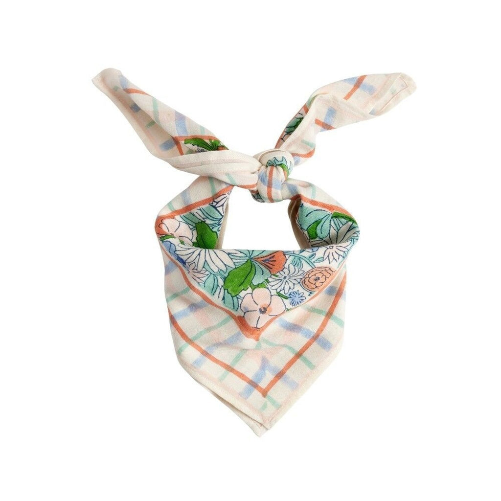 Foulard enfant magic garden green - bonheur du jour