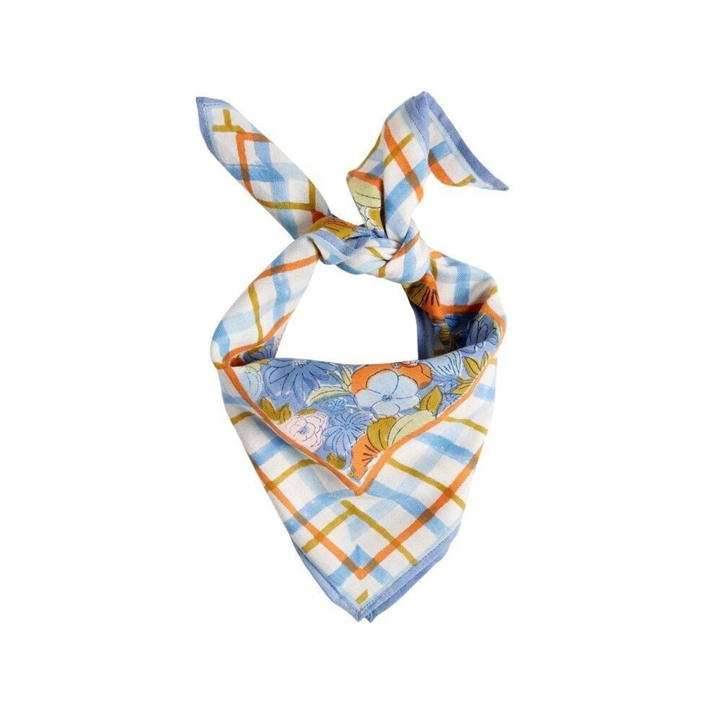Foulard enfant magic garden pervenche - bonheur du jour