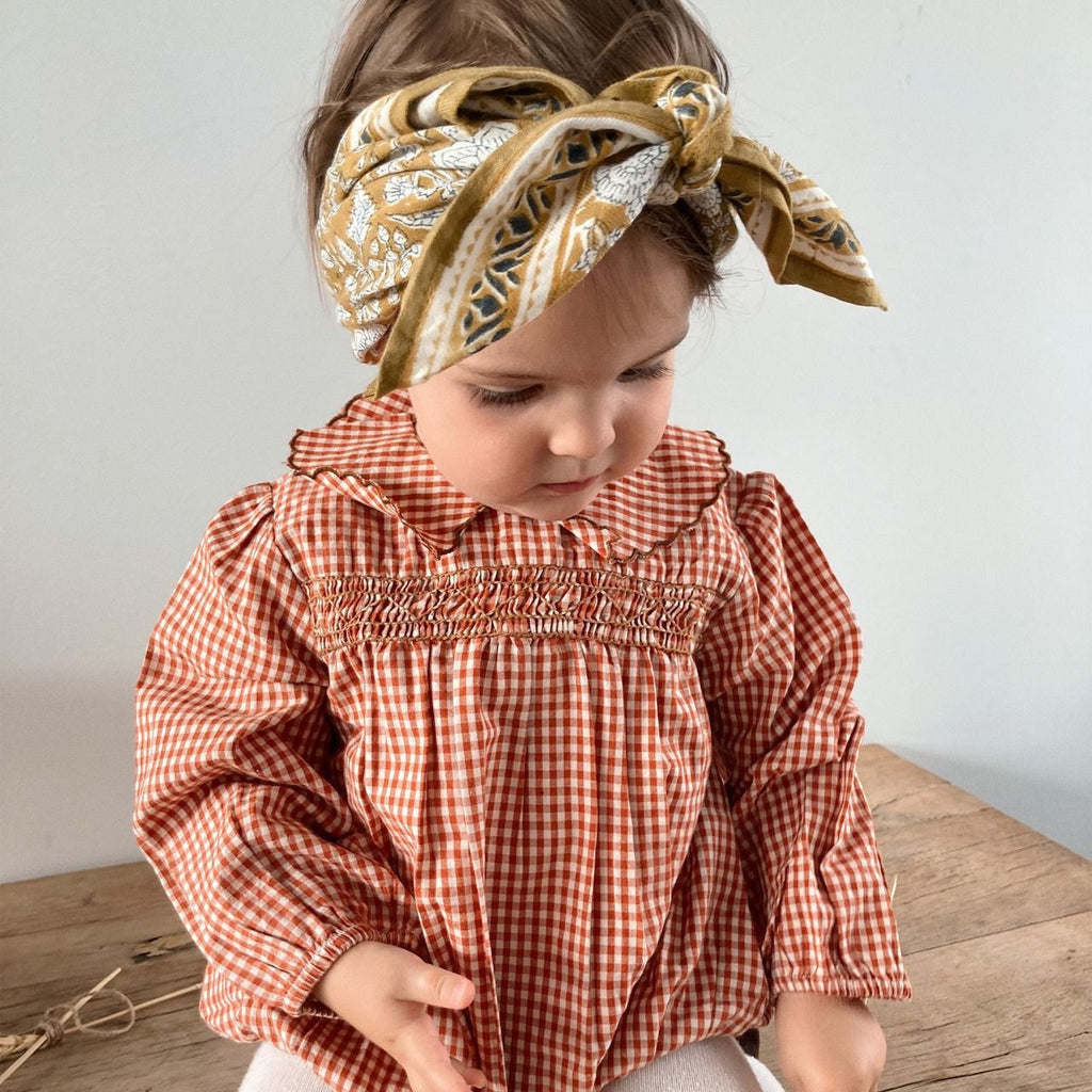 Foulard enfant tupia absynthe - bonheur du jour