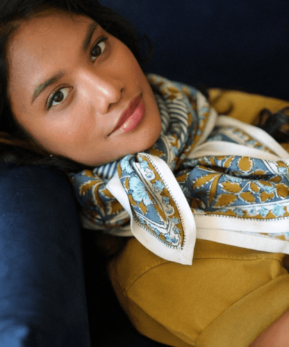 Foulard femme Balkan Orage - Bëllemme - Lili Margaret