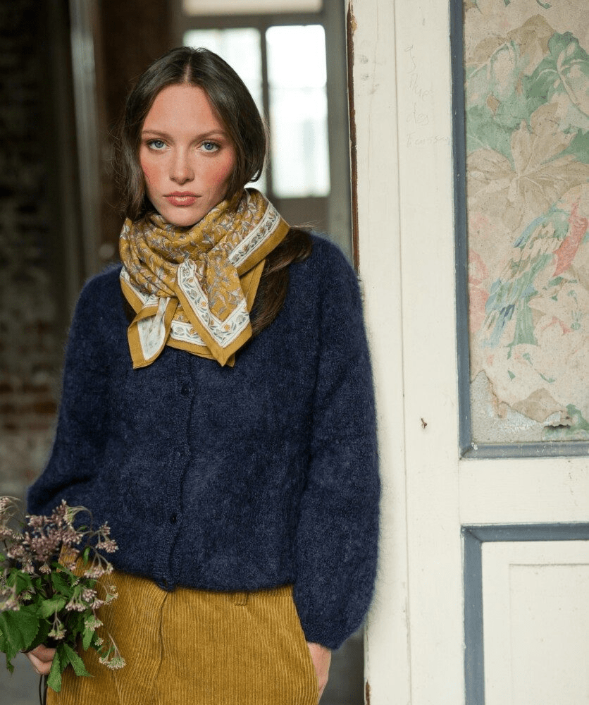 Foulard femme Scarlett Gold - Bëllemme