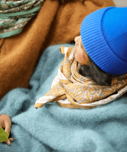 Foulard femme Scarlett Gold - Bëllemme - Lili Margaret