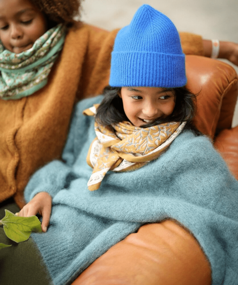 Foulard femme Scarlett Gold - Bëllemme - Lili Margaret