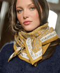 Foulard femme Scarlett Gold - Bëllemme