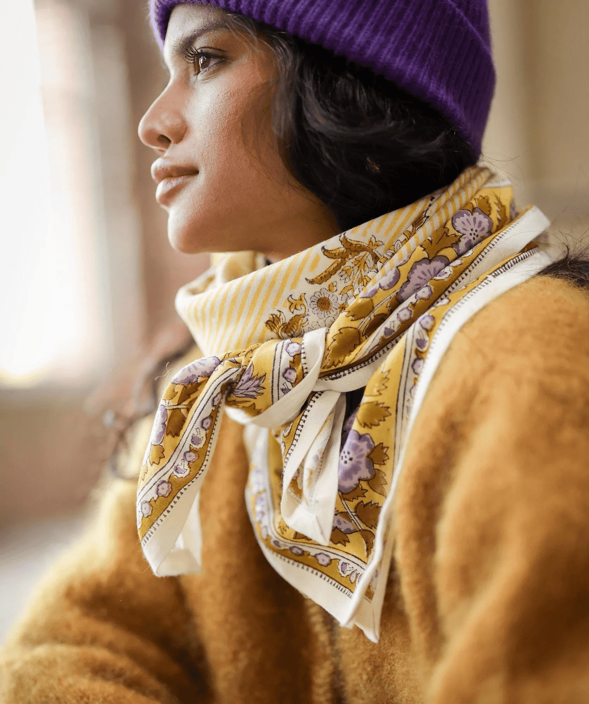Foulard grand format Balkan Soleil