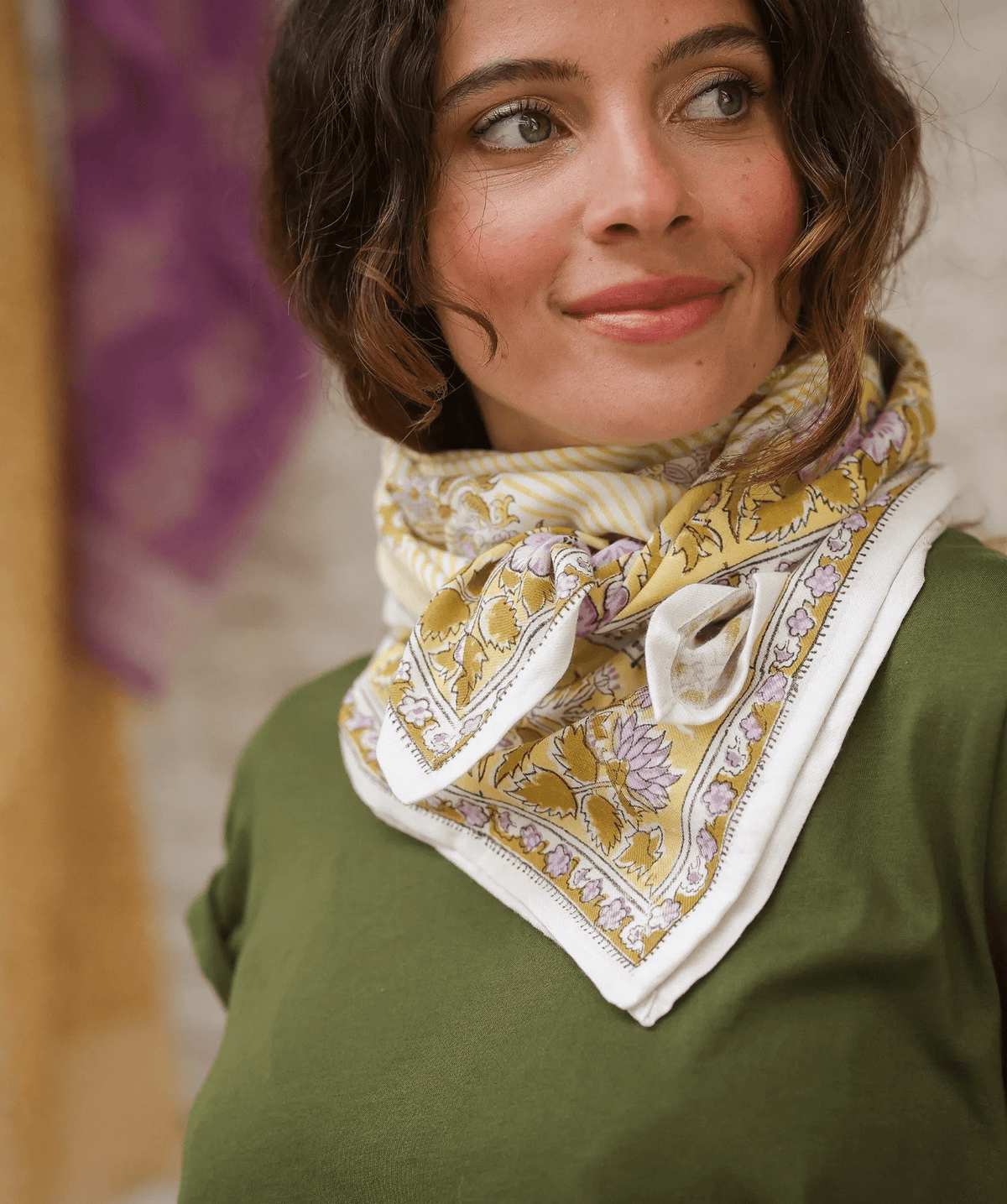Foulard grand format Balkan Soleil