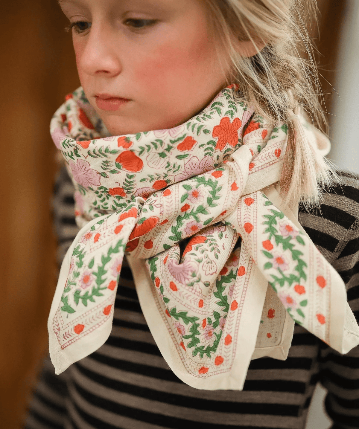 Foulard grand format Ellis Clémentine