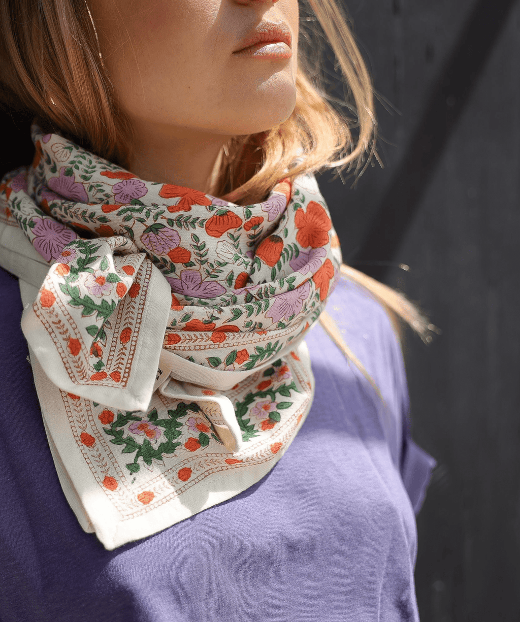 Foulard grand format Ellis Clémentine