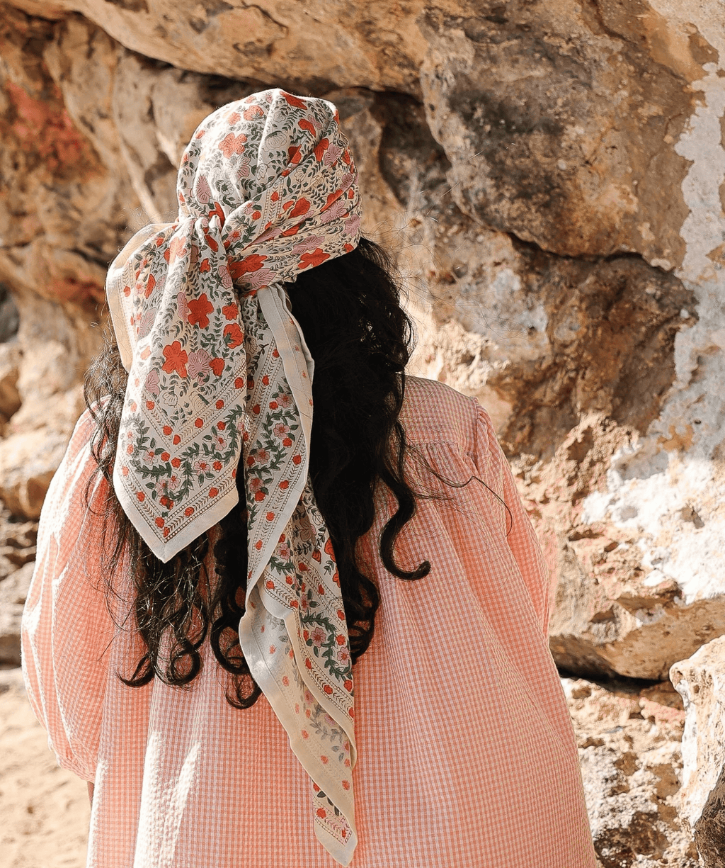 Foulard grand format Ellis Clémentine