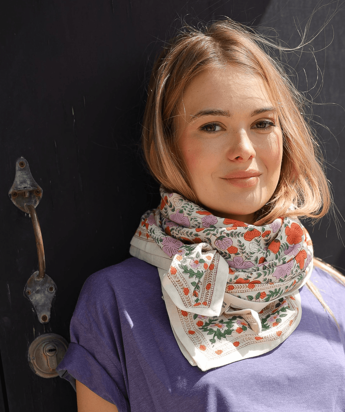 Foulard grand format Ellis Clémentine