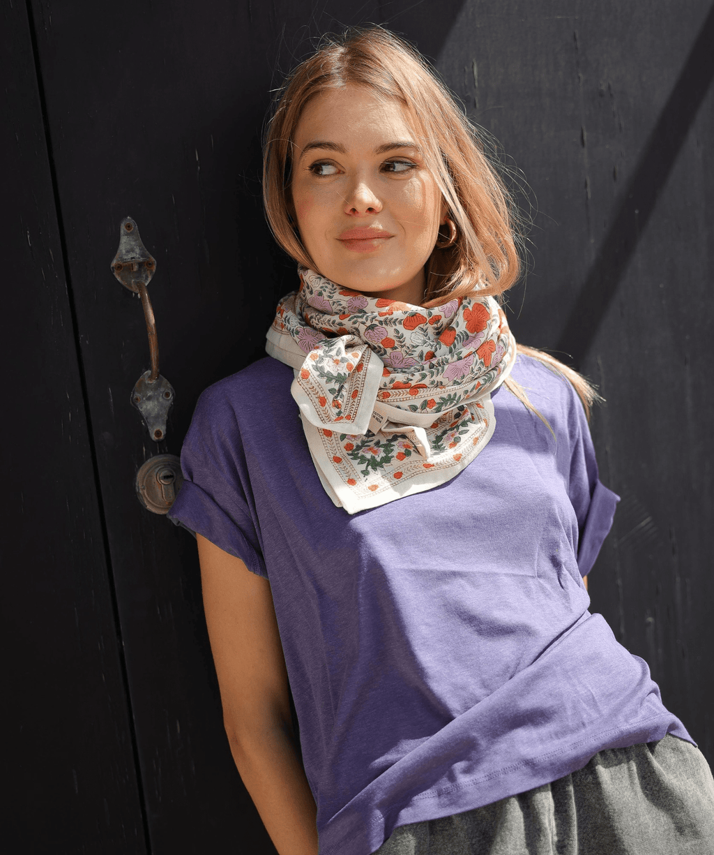 Foulard grand format Ellis Clémentine