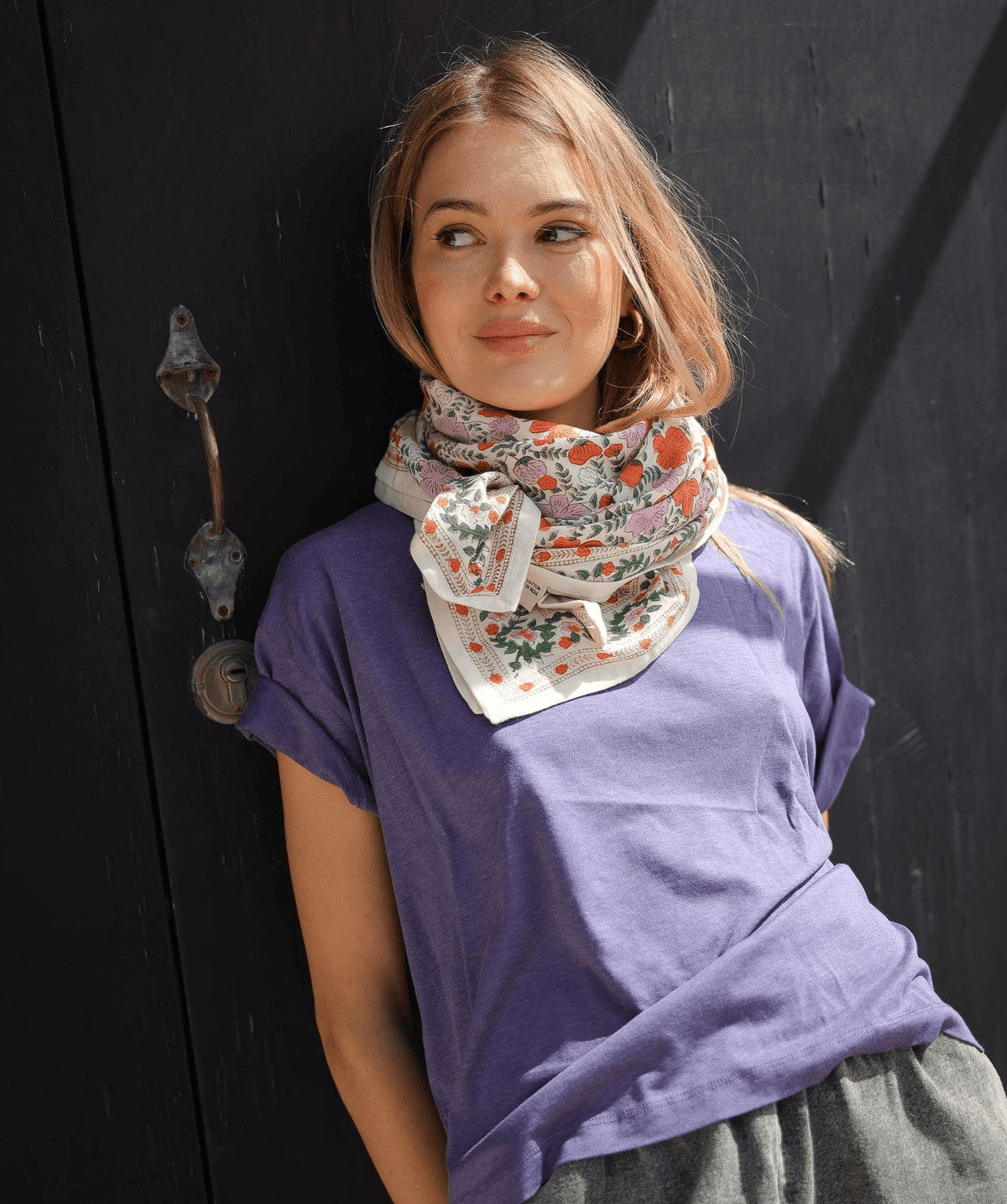 Foulard grand format Ellis Clémentine
