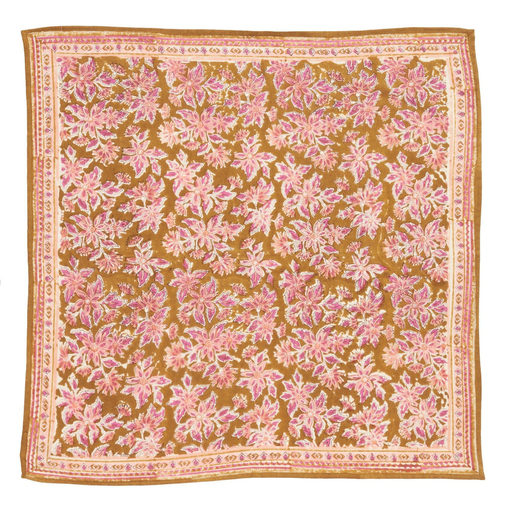 Foulard indien enfant arya olive - Bonheur du Jour Paris
