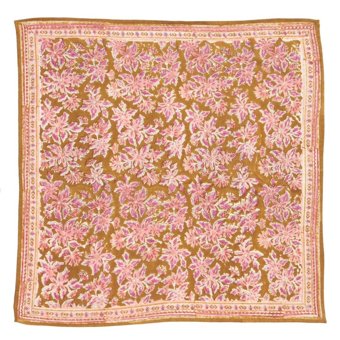 Foulard indien enfant arya olive - Bonheur du Jour Paris - Lili Margaret