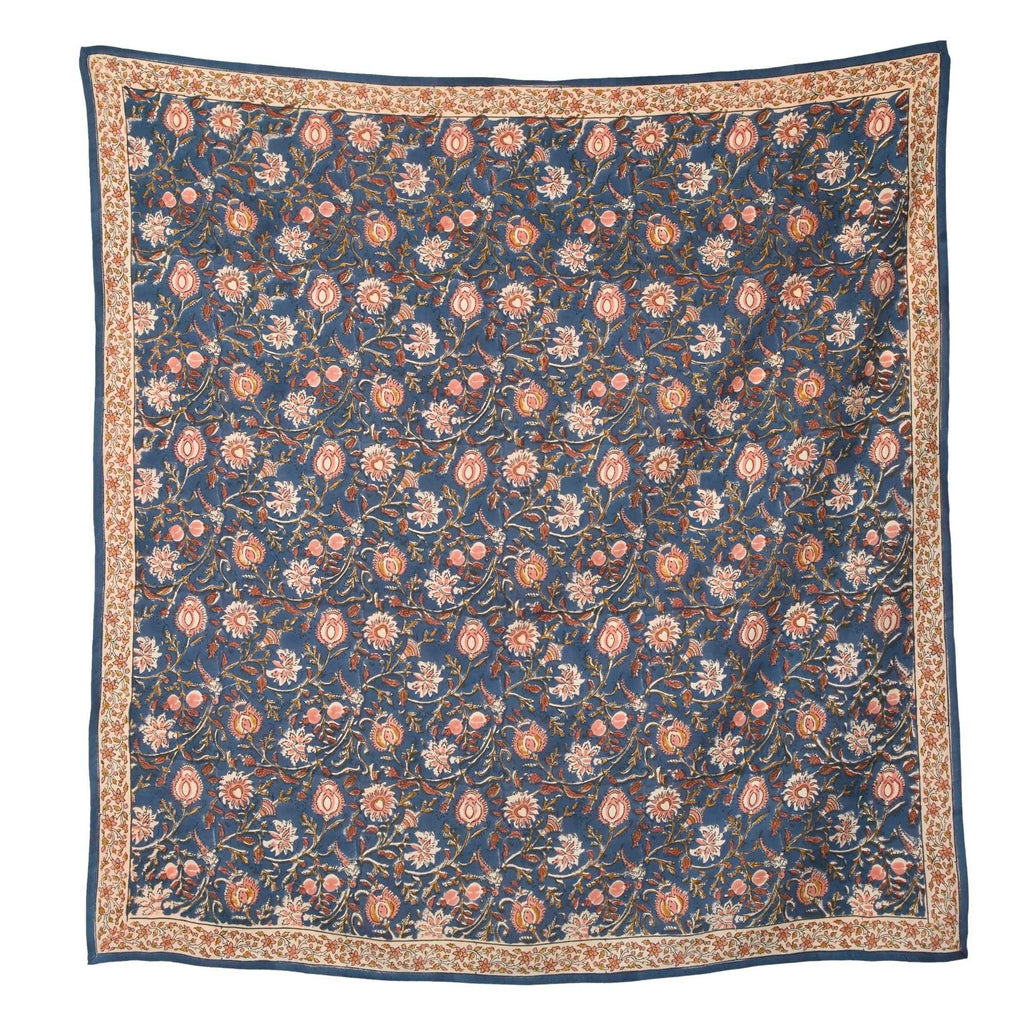 Foulard indien enfant miraj indigo - Bonheur du Jour Paris