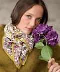 Foulard indien femme – Mina Améthyste