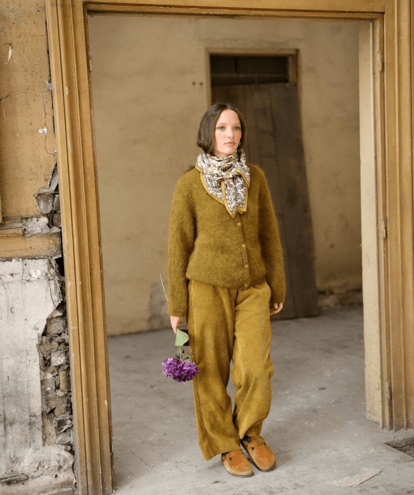 Foulard indien femme – Mina Améthyste - Lili Margaret