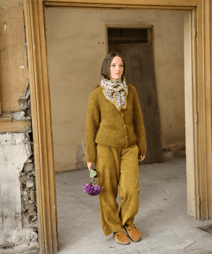 Foulard indien femme – Mina Améthyste - Lili Margaret