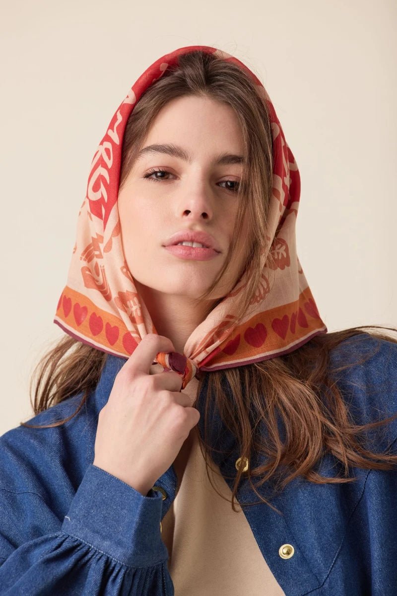 Foulard Mamavida Mummy Fire