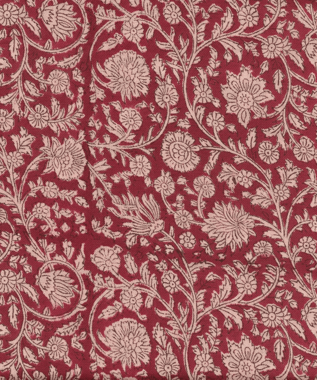 Foulard petit format Anjali Cerise