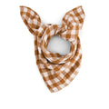 Foulard vichy caramel - Rose in april