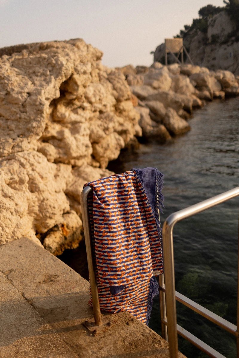 Fouta double Kotal Sébastien Orange