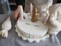 Gâteau licorne en bois - jabadabado