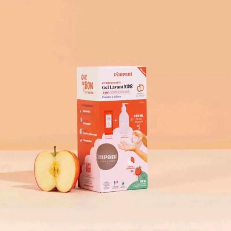 Pimpant - Gel lavant bio enfant 2 - en - 1 | Kit découverte