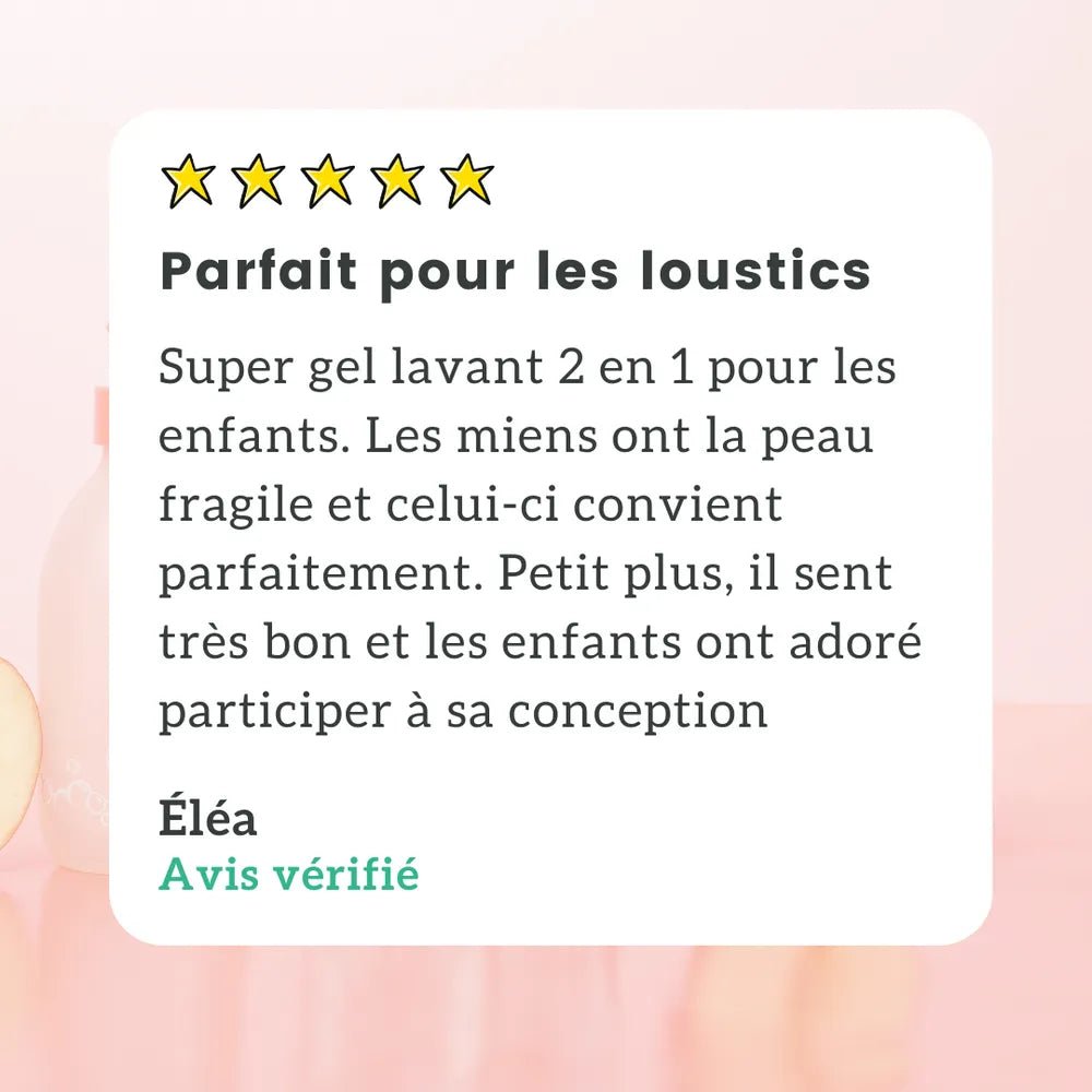 Pimpant - Gel lavant bio enfant 2 - en - 1 | Kit découverte