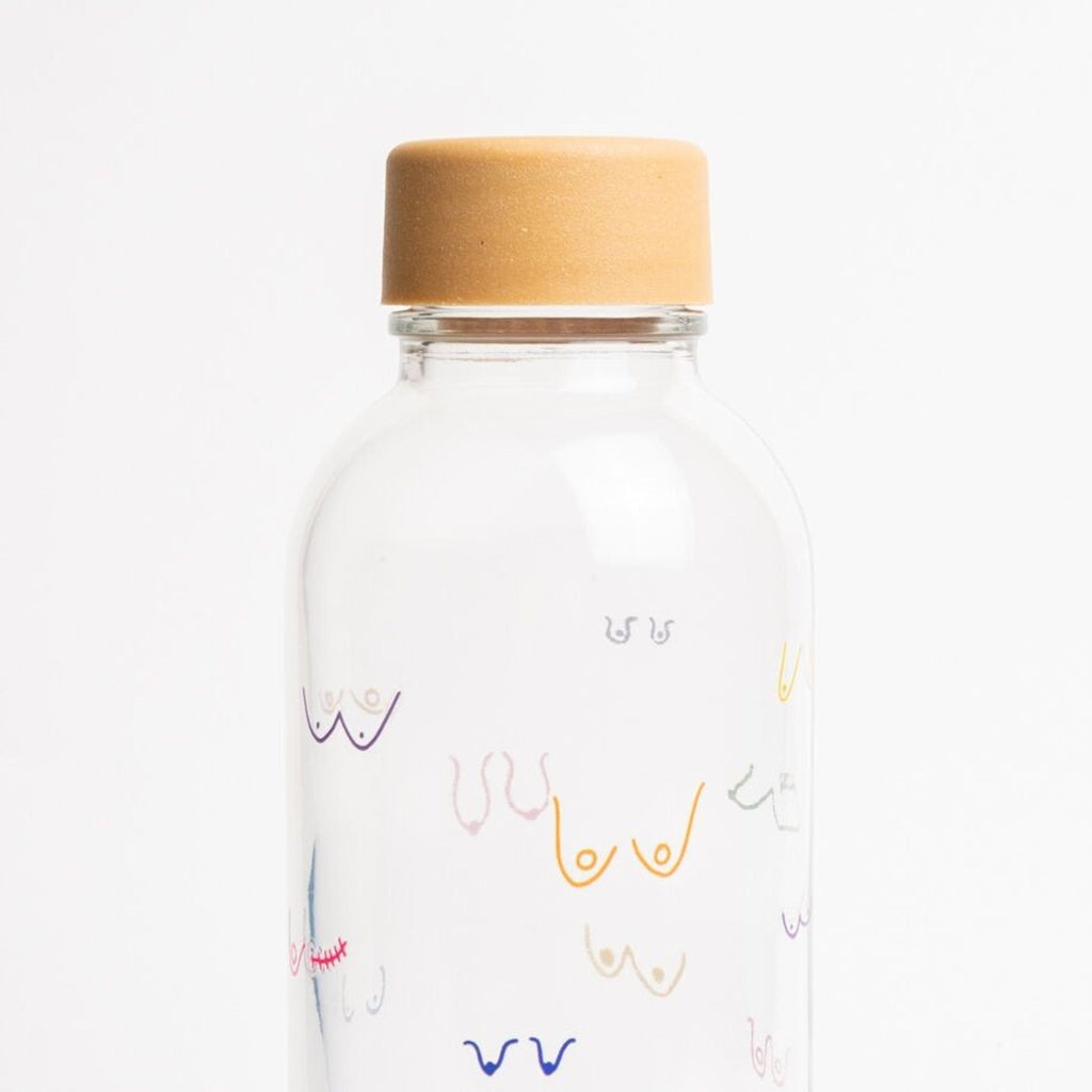 Gourde en verre boobies - carry