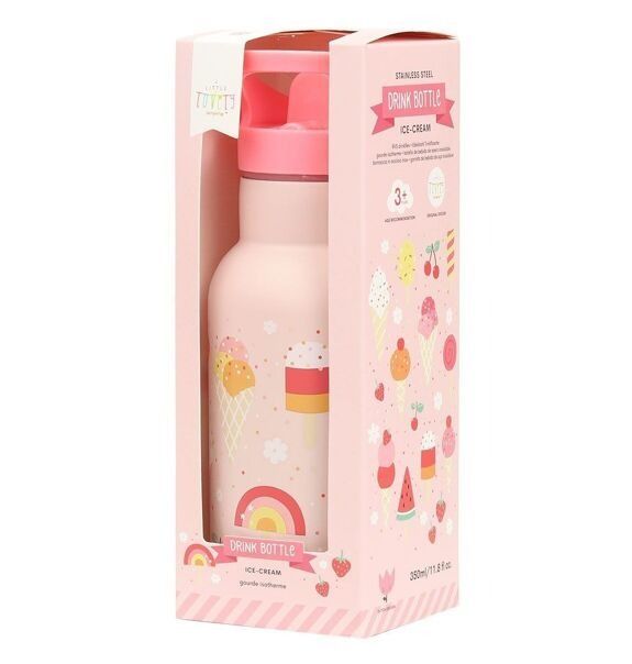 GOURDE ENFANT ISOTHERME CRÈME GLACÉE - A Little Lovely Company - Lili Margaret