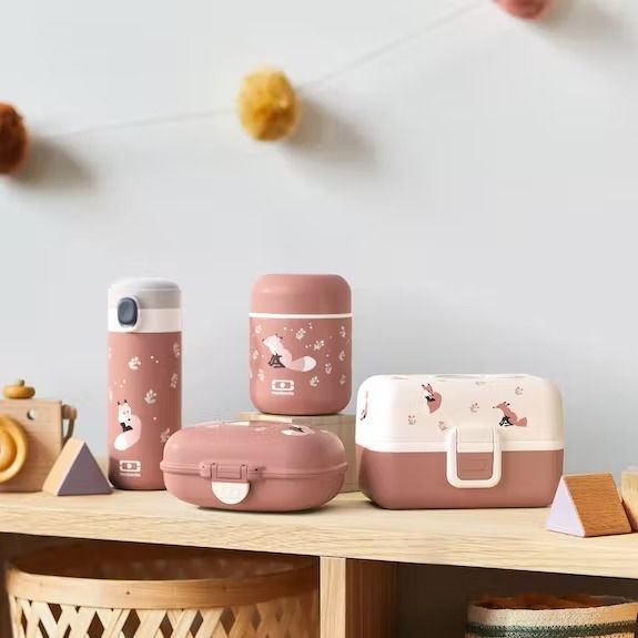 Gourde enfant isotherme pop cannelle - monbento