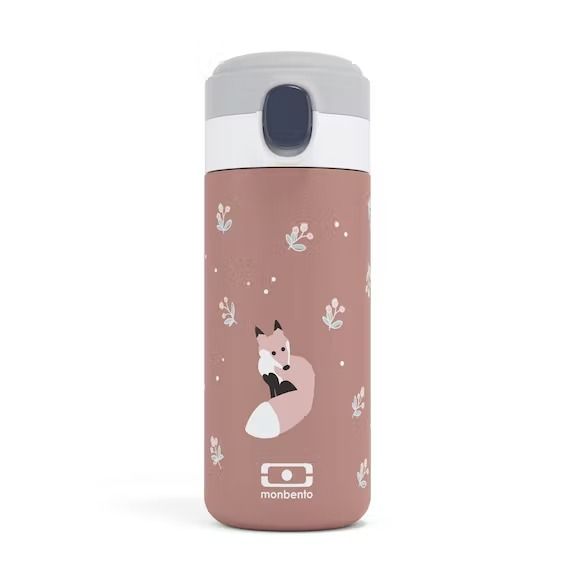 Gourde enfant isotherme pop cannelle - monbento