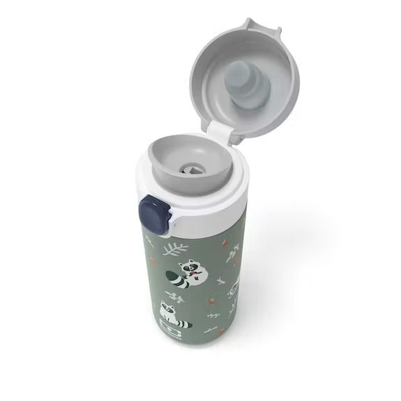Gourde enfant isotherme pop vert - monbento
