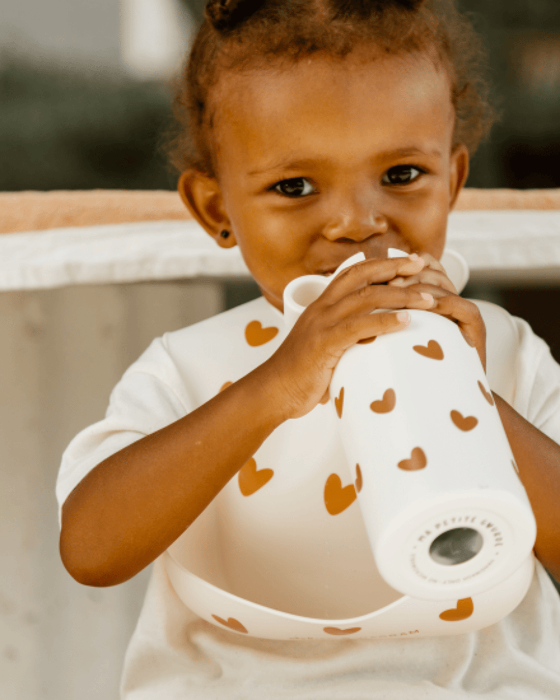 GOURDE ISOTHERME ENFANT EN ACIER INOXYDABLE – COULEUR CRÈME | Atelier Wagram - Lili Margaret