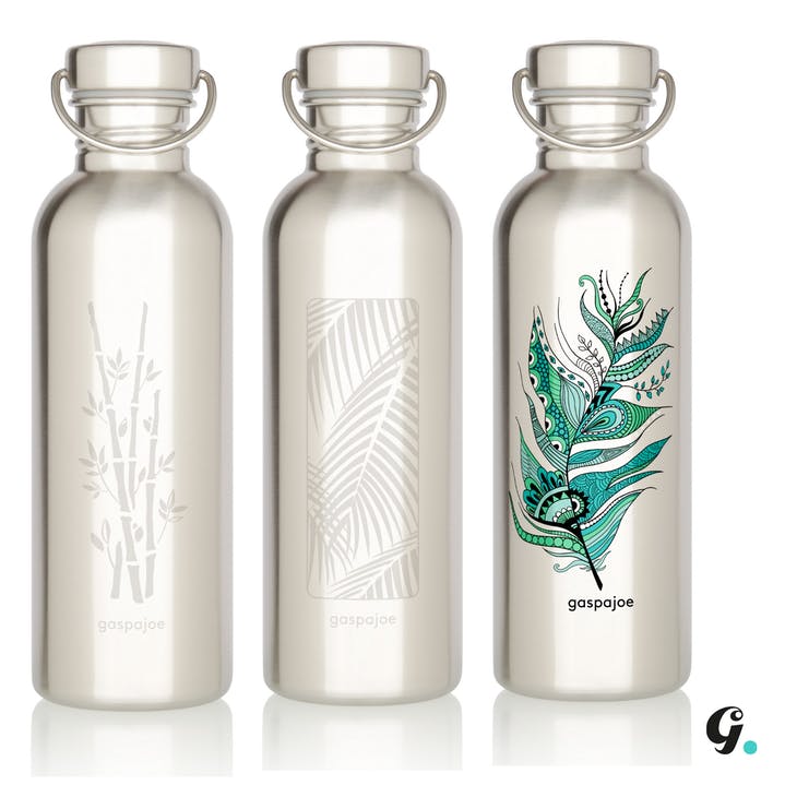 Gourdes inox palmier - gaspajoe