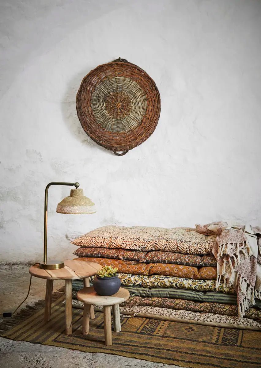 Coussin de sol xl imprimé bohème - madam stoltz