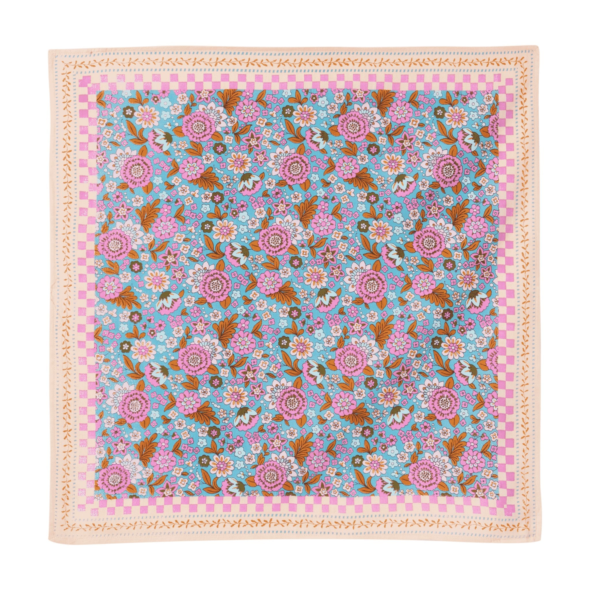 Grand foulard Amaia Turquoise
