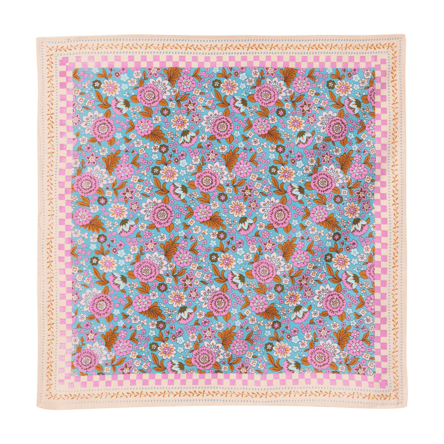 Grand foulard Amaia Turquoise