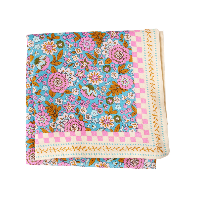 Grand foulard Amaia Turquoise