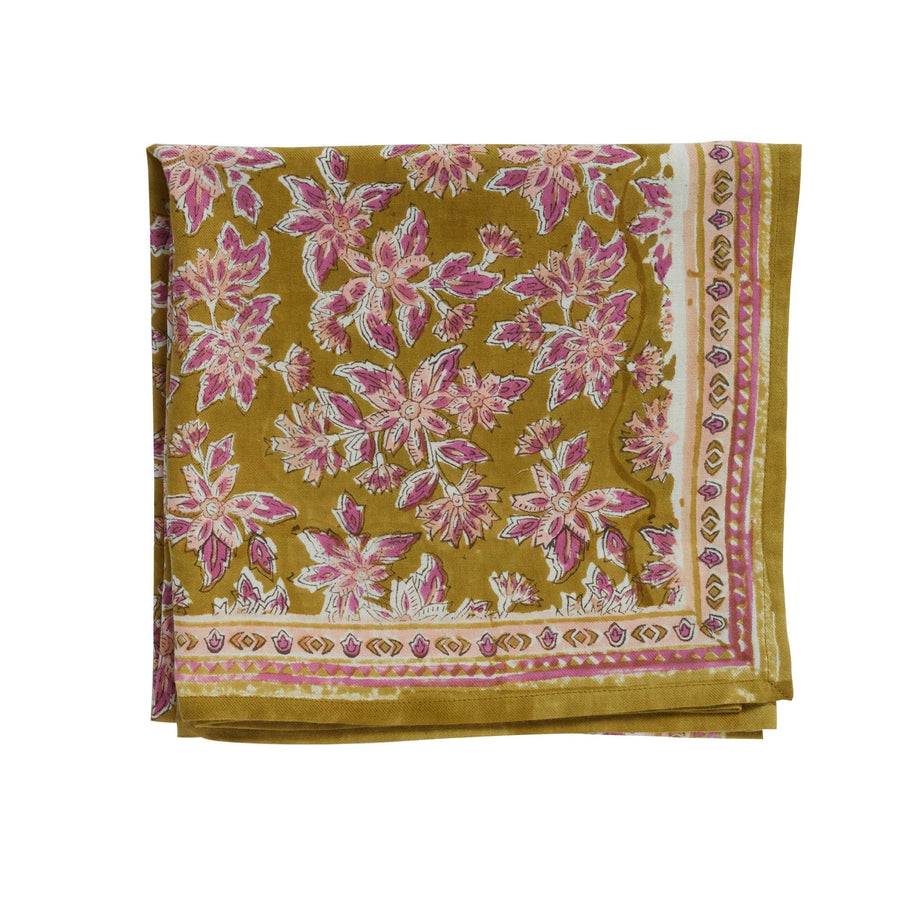 Grand foulard Arya Olive