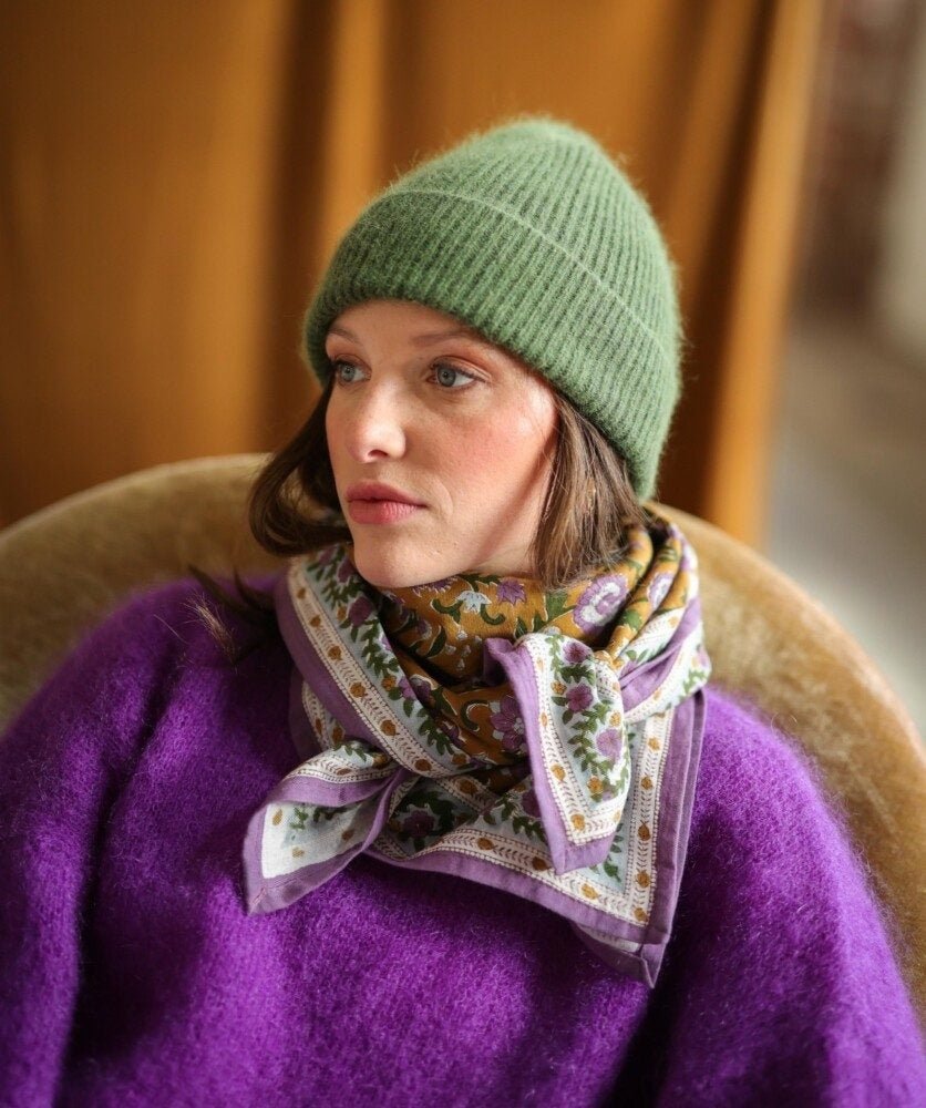 Grand foulard femme – Hope Safran - Lili Margaret