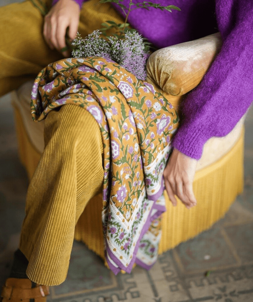 Grand foulard femme – Hope Safran